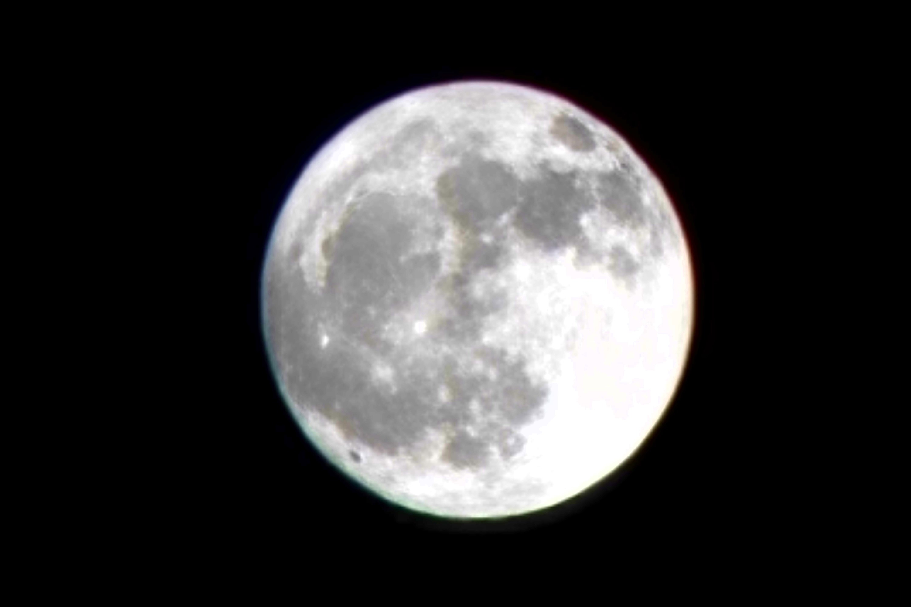 AI Enhanced Moon