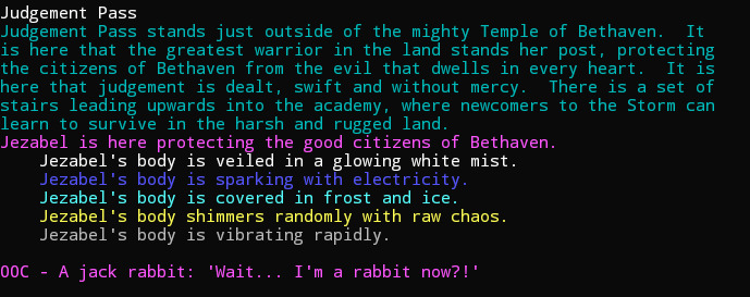 If the player becomes a rabbit… what does the rabbit become?