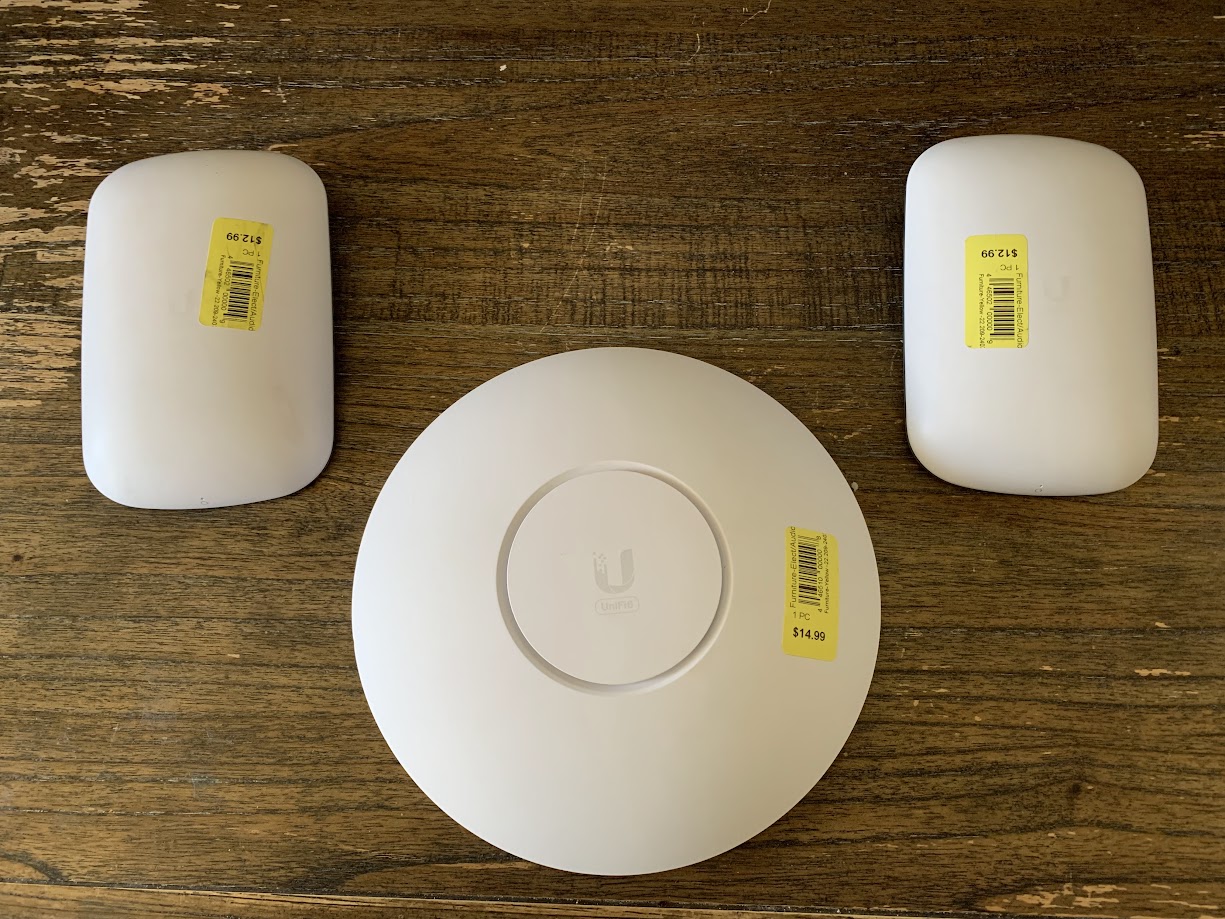Ubiquiti Unifi 6 Devices